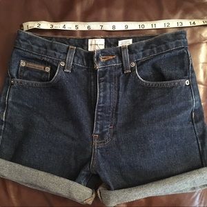 High waisted shorts